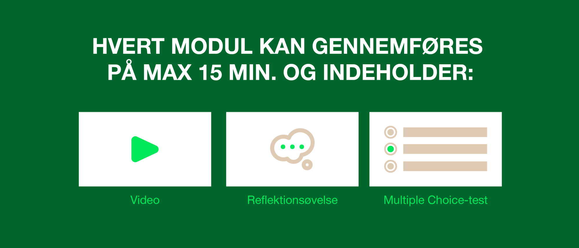 Bayer DMK Modulelementer Indhold